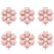 6Piece Matte Candy Daisy Foil Balloon Set 1