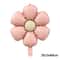 6Piece Matte Candy Daisy Foil Balloon Set 2