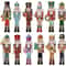 12Piece Wooden Nutcracker Decorative Set 5
