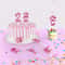 3D Metallic Digital Birthday Candle 1