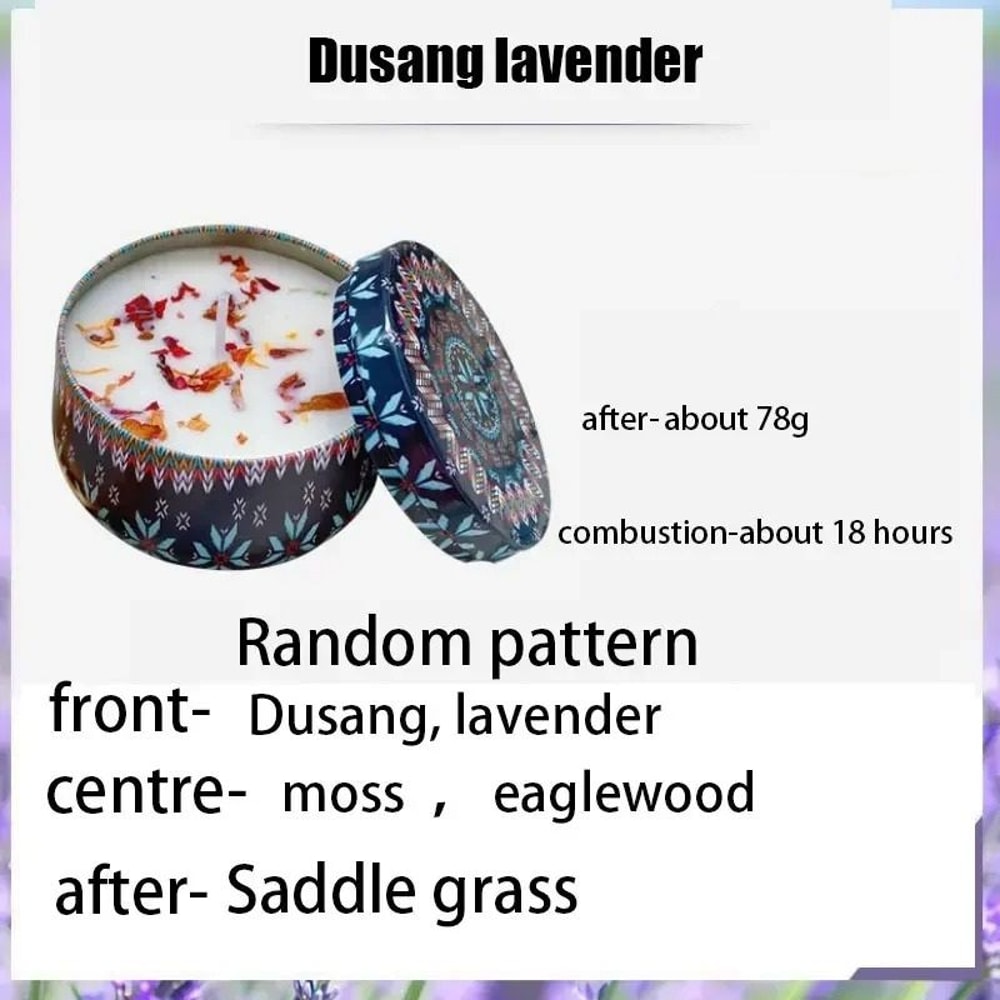 Box Of Notes Botanical Scented Candle 10