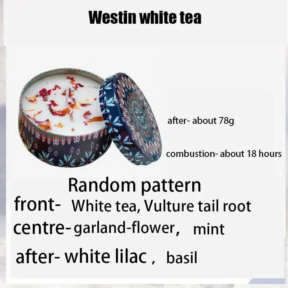 Box Of Notes Botanical Scented Candle 12