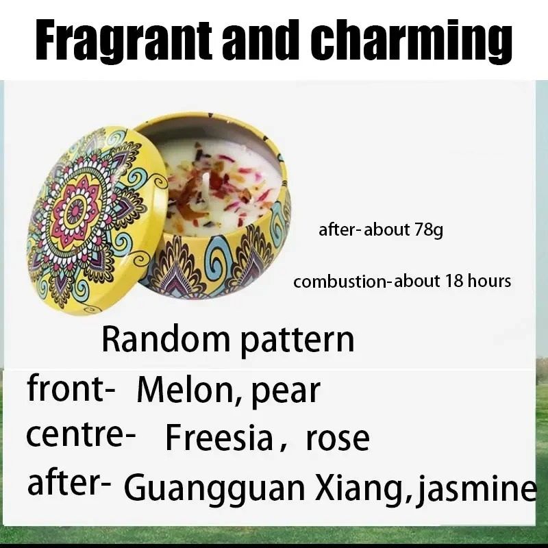 Box Of Notes Botanical Scented Candle 6