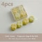 4Piece Handmade Rose Flower Soy Wax Candle Set 10