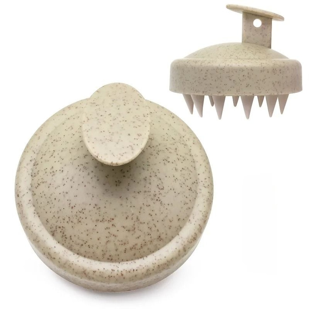Silicone Scalp Massage Shampoo Brush 16