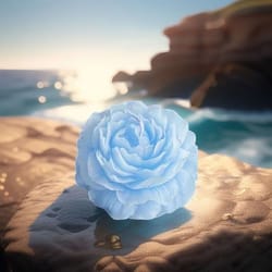 handmade "low temperature" floral aromatherapy candle