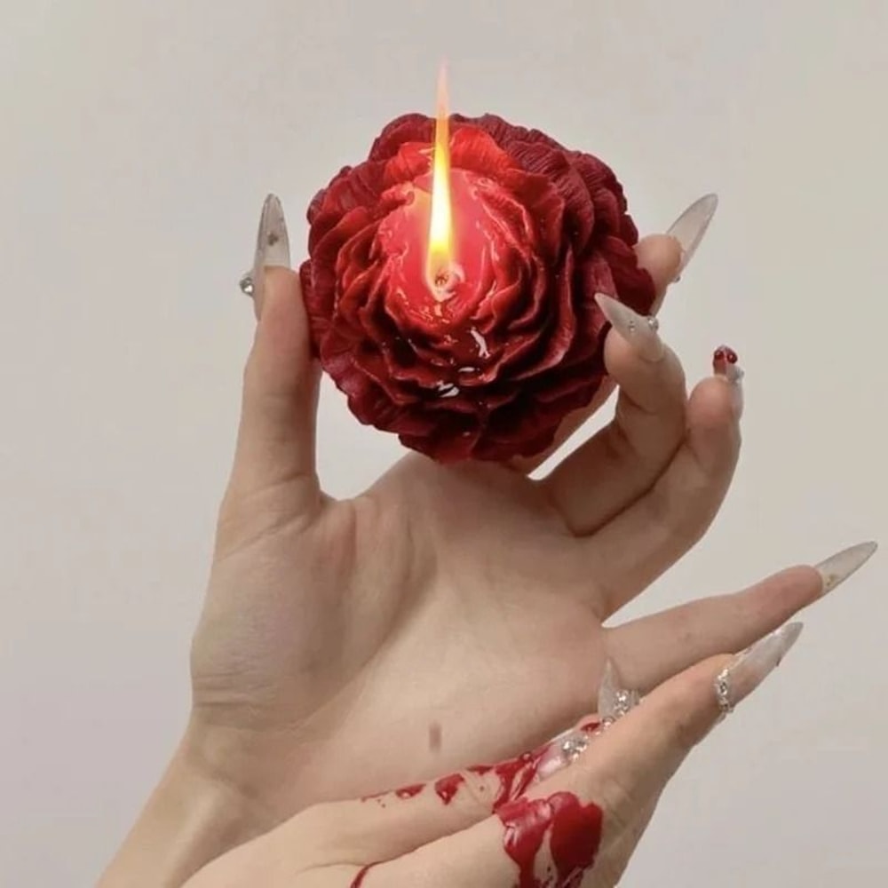 Handmade Low Temperature Floral Aromatherapy Candle 2