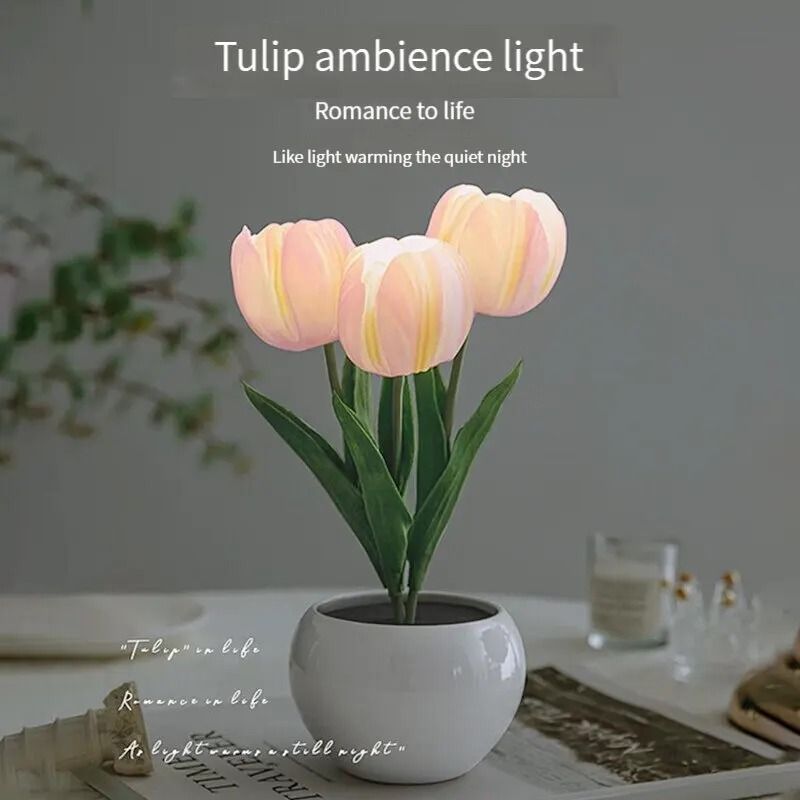 Everlasting Garden LED Tulip Ambient Night Light 1