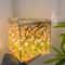 Handmade Infinity Tulip Mirror Cube Table Lamp 3
