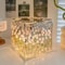 Handmade Infinity Tulip Sea Mirror Cube Lamp 1
