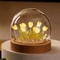 Handmade Blooming Tulip Glow Bedside Lamp 11