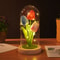 Everlasting Garden Glass Dome Tulip Night Light 7