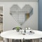 Reflective Mosaic Mirror Wall Art Decals 1