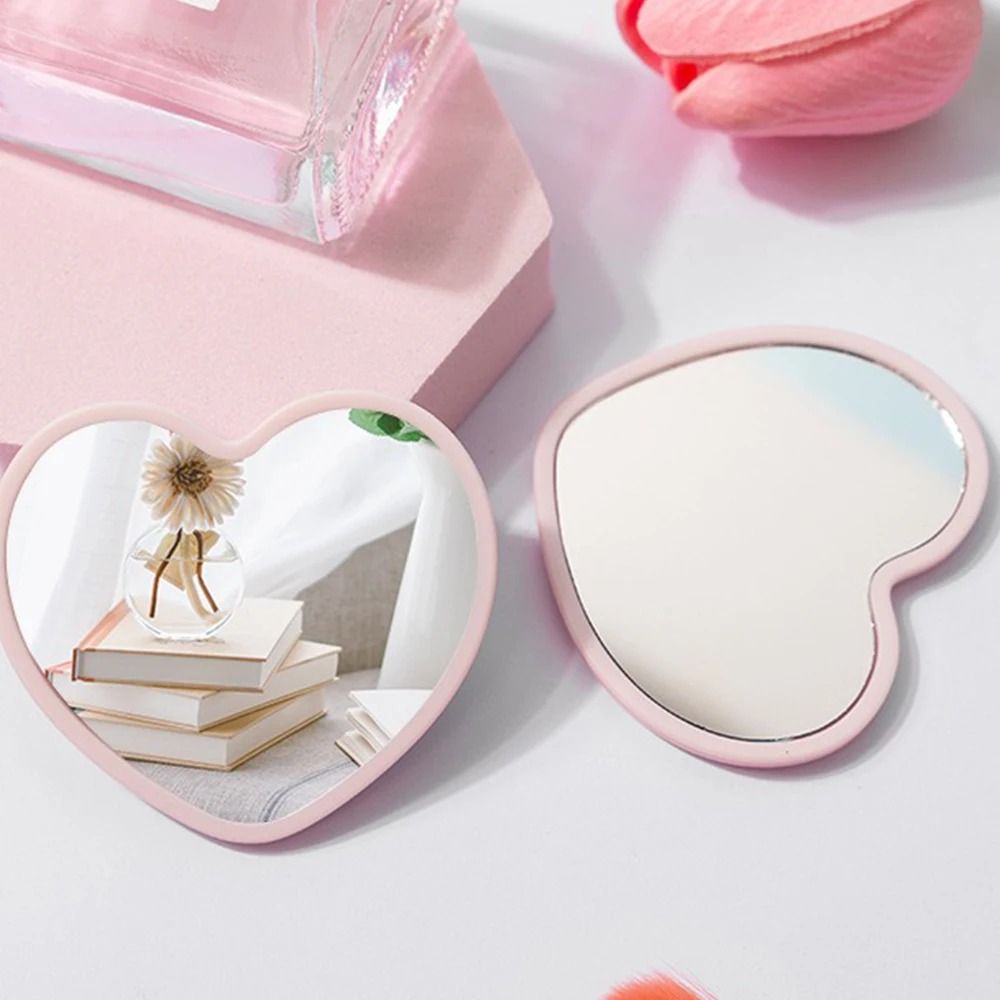 Petite Heart Portable Pocket Mirror 4