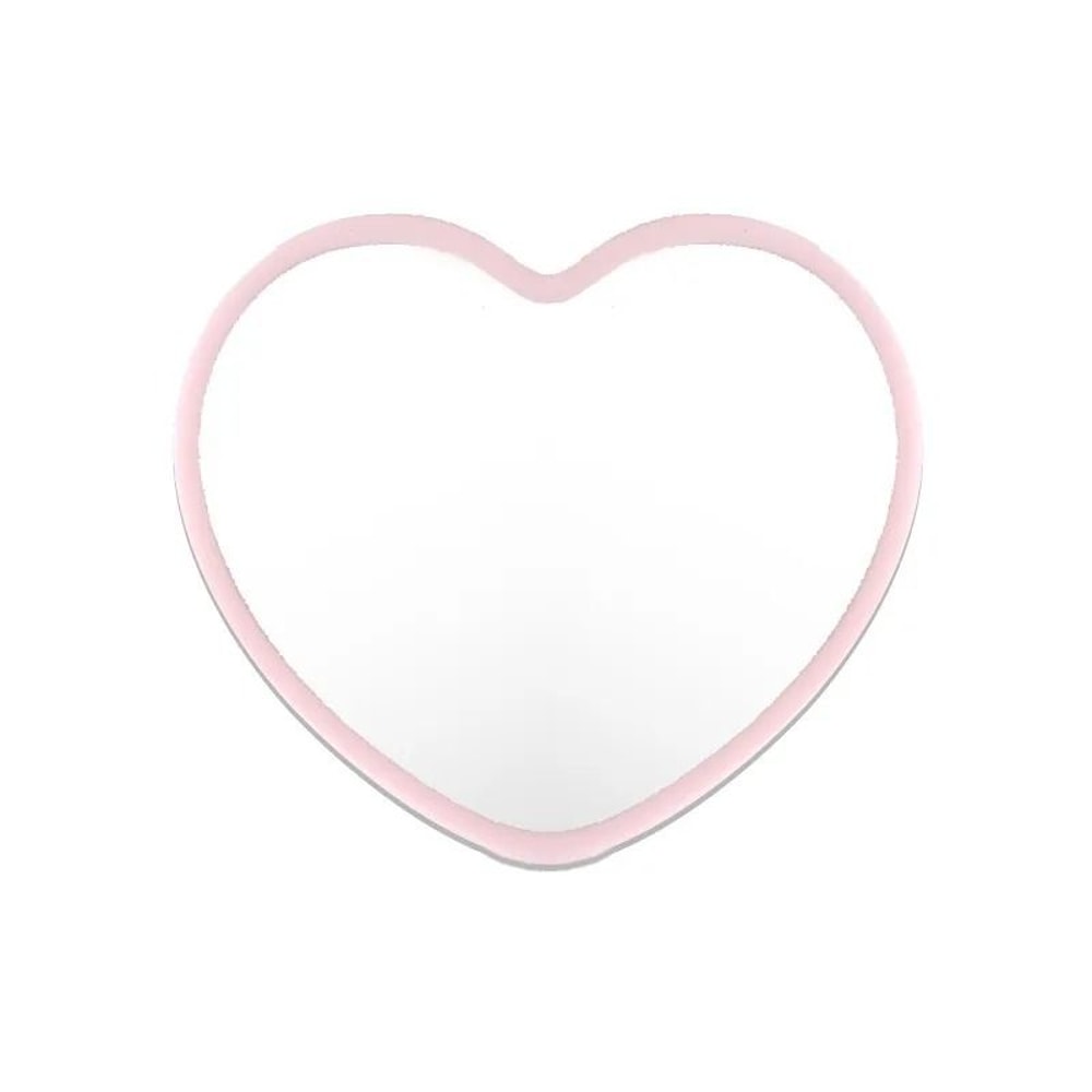 Petite Heart Portable Pocket Mirror 7