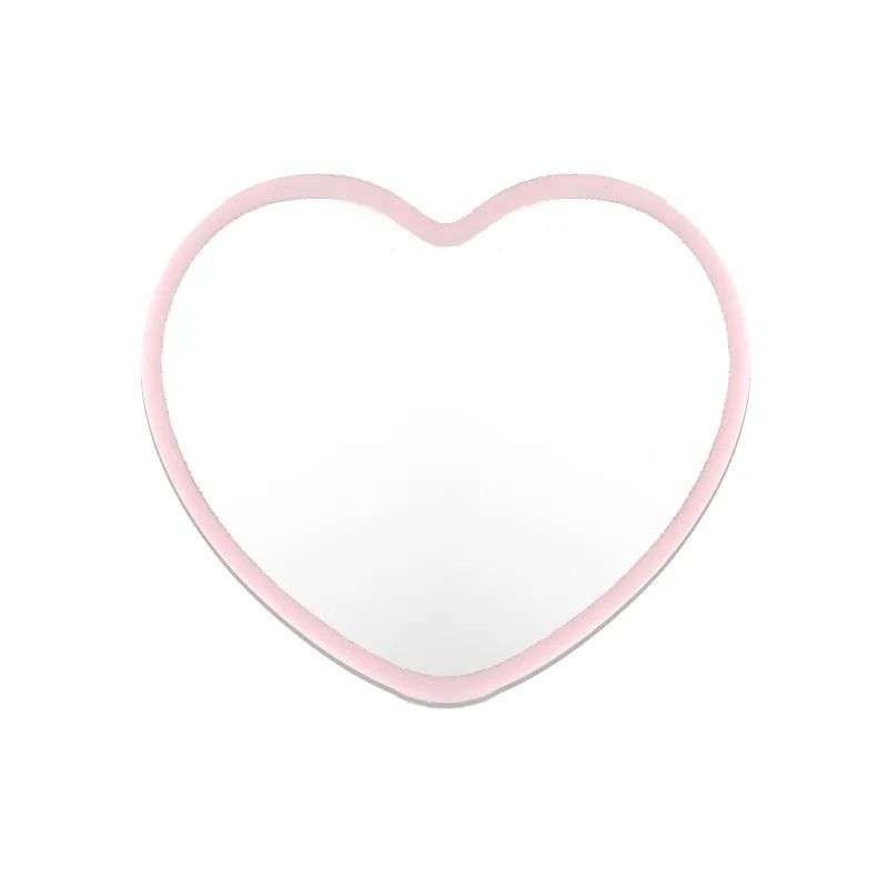 Petite Heart Portable Pocket Mirror 7