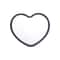 Charming HeartShaped Handheld Beauty Mirror 9