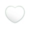 Charming HeartShaped Handheld Beauty Mirror 6