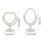 Vintage European HeartShaped Vanity Mirror 5