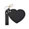 Luxe PU Leather Heart Mirror Keychain 6