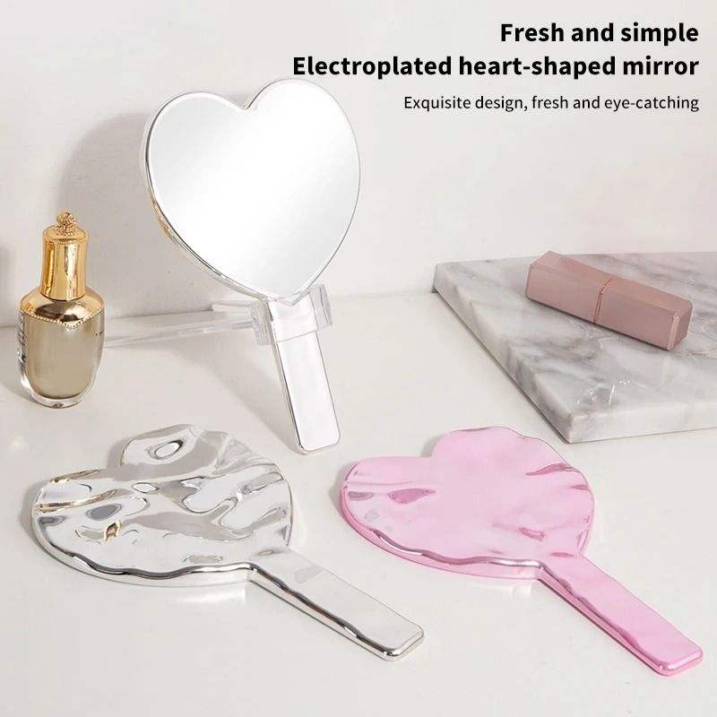 Signature Heart Handheld Vanity Mirror 0