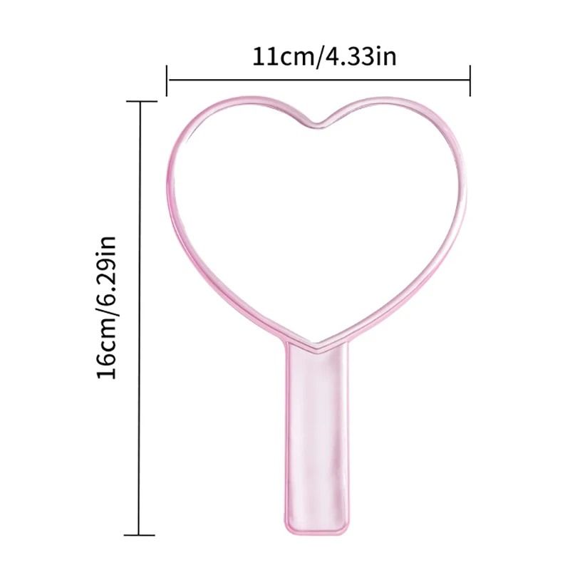 Signature Heart Handheld Vanity Mirror 4