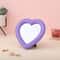 Aesthetic Pastel Heart Vanity Wall Mirror 10