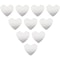 Shimmering Heart Mosaic Craft Mirror Tiles 4