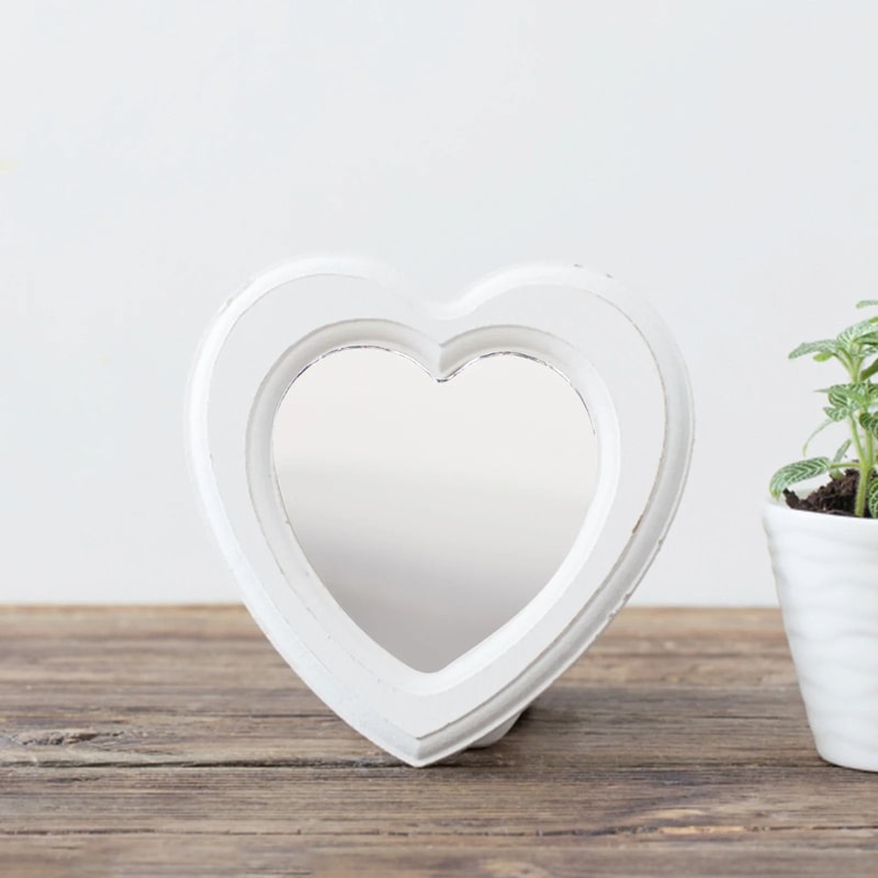 Shimmering Heart Mosaic Craft Mirror Tiles 5