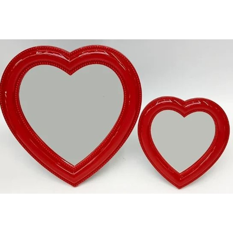 Elegant HeartShaped Silhouette Vanity Mirror 8