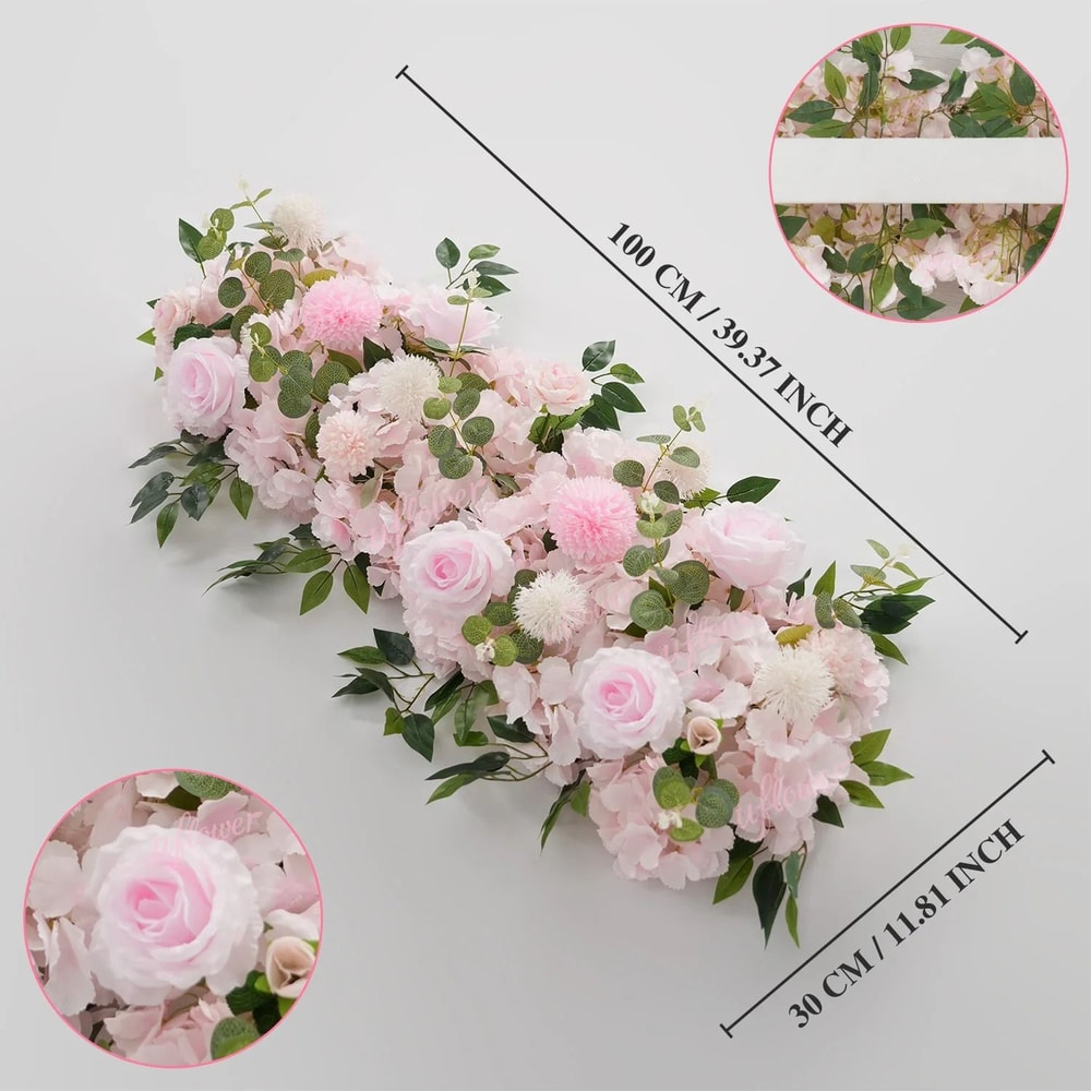 Elysian Silk Floral Row Arrangement 11