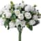Grand Botanical Silk Rose Eucalyptus Bouquet 0