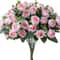 Grand Botanical Silk Rose Eucalyptus Bouquet 7