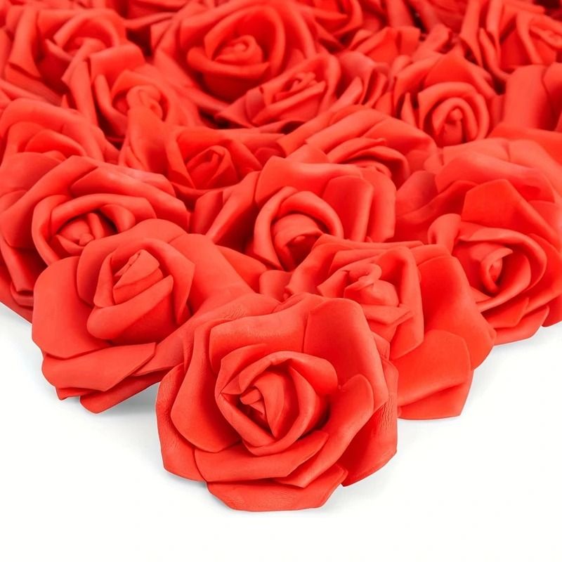 Everlasting VelvetTouch Foam Roses 8