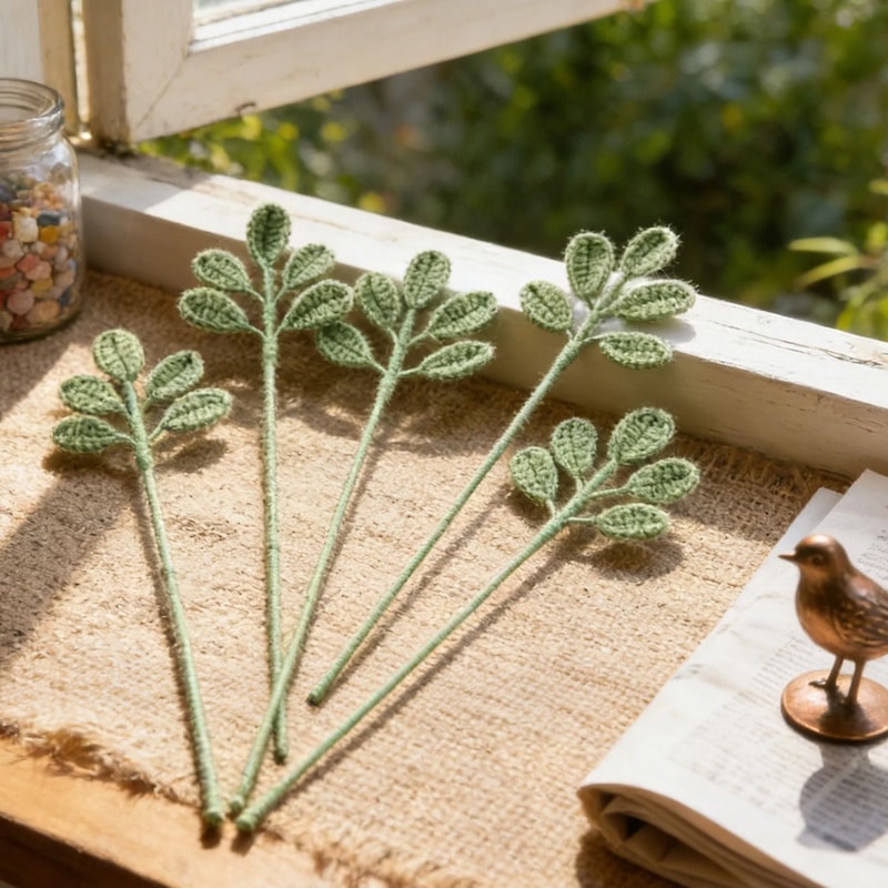 HandKnit Heritage Crochet Rose 4