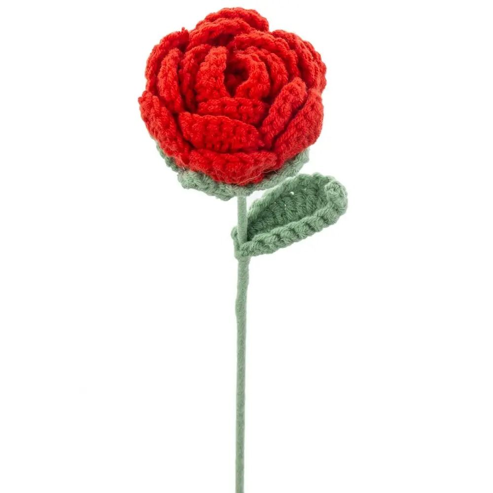 HandKnit Heritage Crochet Rose 7