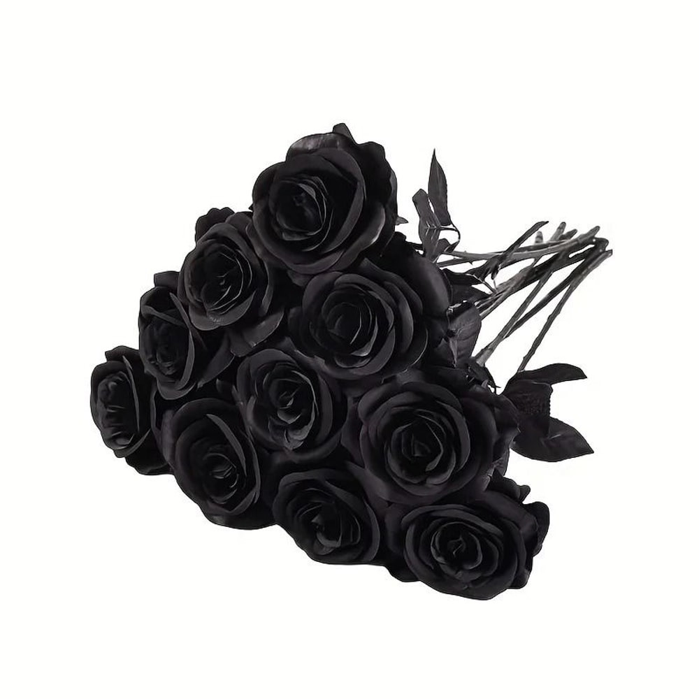 Midnight Noir Gothic Rose Bouquet 5