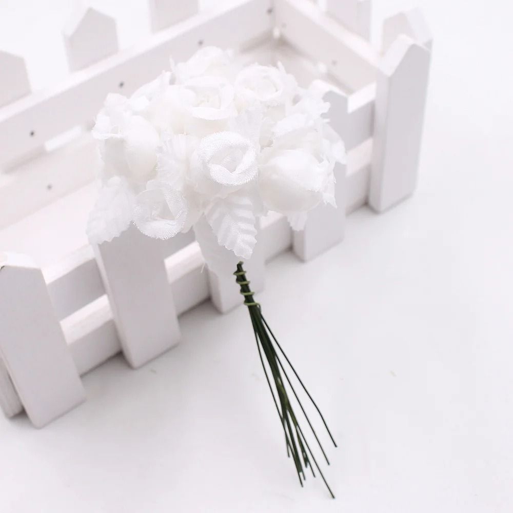 Petite Silk Heritage Rose Buds 14