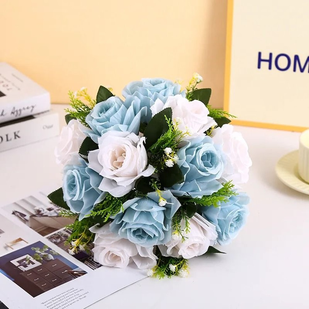 Grand Silk Rose Sphere Arrangement 8