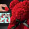 Everlasting Velvet Rose Teddy Bear 3
