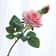 Heritage Retro Silk Rose Branch 8