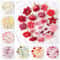 Heritage Silk Mixed Rose Bouquet Heads 0