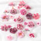 Heritage Silk Mixed Rose Bouquet Heads 6