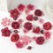 Heritage Silk Mixed Rose Bouquet Heads 9