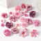 Heritage Silk Mixed Rose Bouquet Heads 10