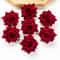 Heritage Crimson Silk Rose Collection 0