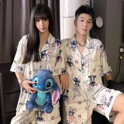 silk luxe summer couples set – high-end cooling loungewear