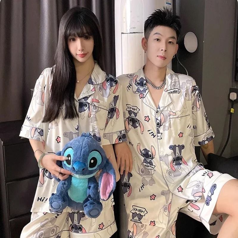 Silk Luxe Summer Couples Set HighEnd Cooling Loungewear 0