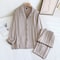 Cotton Silk Elegance Premium LongSleeved Couples Lounge Set 5