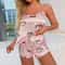 Sleeveless Pajama Set Lightweight Camisole And Shorts Loungewear 9